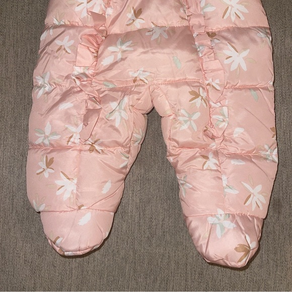 Pink 3/6 Month Baby Snowsuit - Jessica Simpson - Picture 6 of 9